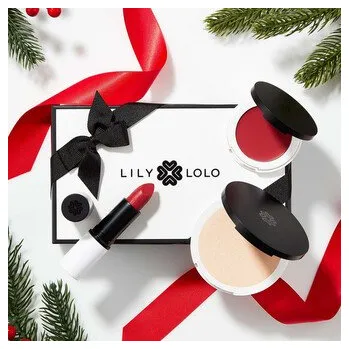 Rtěnka Dárková sada Lip and Cheek Siren Reds 3ks Lily Lolo