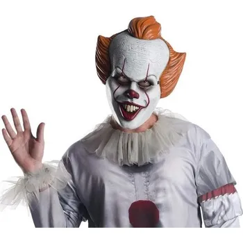 IT Rubies Pennywise Maska pro dospělé, jedna velikost, Oficiální Halloween, Karneval a Večírky
