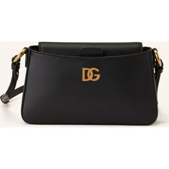 Kabelka Dolce & Gabbana Dámská Taška Přes Rameno, černá / zlatá, one...