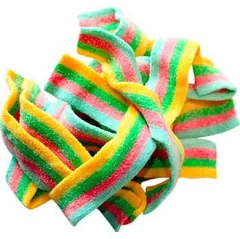 Bonbon Pedro KYSELÉ Pásky Tutti Frutti 1000g ( KRÁTKÉ KOUSKY) (Kyselé tutti frutti mini pásky )