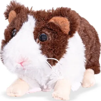 plyšák Mikro Trading Morče plyšové sedící 18 cm