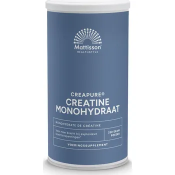 Kreatin Mattisson Kreatin monohydrát v prášku - Creapure® - 350 g