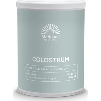 Doplněk stravy Mattisson Kolostrum v prášku - 30% IGG - 125 g