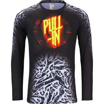 cyklistický dres PULL-IN dres TRASH 26 black neon - S