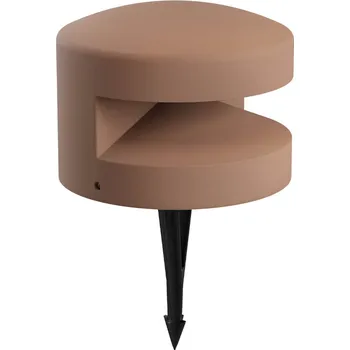 Venkovní osvětlení Redo Venkovní LED sloupek CLIFF 15W, v. 185 mm, IP65, 230V Barva: terracotta, Barva světla: 2700K, Úhel paprsku: 180°