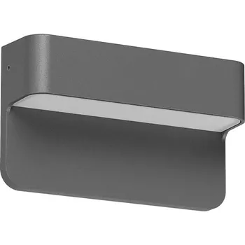 Venkovní osvětlení Redo Venkovní nástěnné LED svítidlo KANT 3W, š. 12 cm, IP65, CCT 2700-3000K, 230V Barva: Antracit