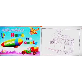 omalovánky Omalovánky A5 HURÁ NA CESTY