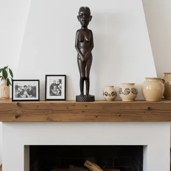 Soška Žena Afrika Eben 25cm