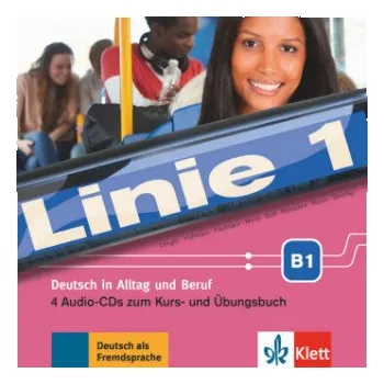 Německý jazyk Linie 1 - 4 Audio-CDs zum Kurs- und Übungsbuch B1 – Stefanie Dengler,Ludwig Hoffmann,Susan Kaufmann,Ulrike Moritz,Margret Rodi,Lutz Rohrmann,Paul Rusch,Ralf Sonntag (DE)