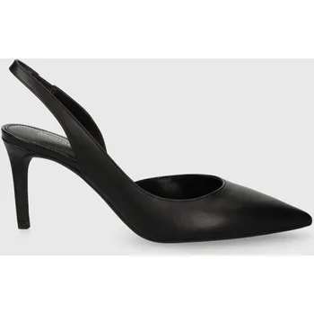 Dámské lodičky Kožené lodičky MICHAEL Michael Kors Alina 40R4HNMP1L.001 černá 99X, EUR 36