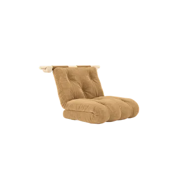 Křeslo KARUP DESIGN Rozkládací křeslo HOOKED světlé hnědé 112410051507500