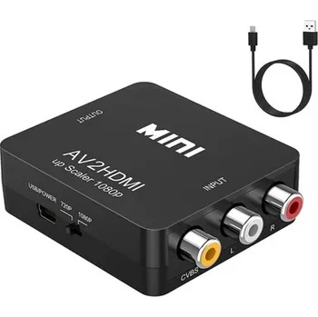 Zabezpečení domácnosti RCA na HDMI konvertor Ablewe AV2-12HD