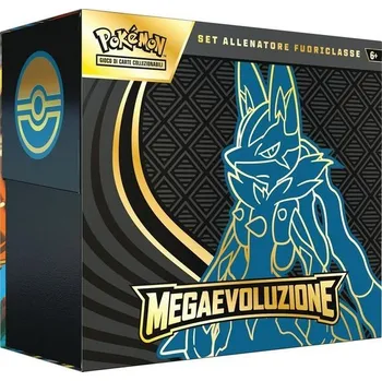 Hračka Pokémon: Pokémon TCG Elite Trainer Set (Lucario) (jedna promo karta, devět rozšiřujících balíčků a