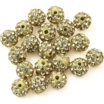 Korálek EU Šatonová kulička 6mm gold