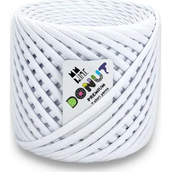 Příze Špagáty MMboutique DONUT 5-7 mm/105 m Snow