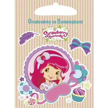AKIM Omalovánka A5 Akim - Strawberry + samolepky 558789