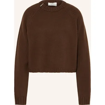 Dámský svetr Ba&Sh Dámský Kašmírový Svetr Corvy, tmavě hnědá, 32