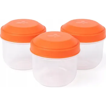 Svačinový box Sada dóz na svačinu Poppy - 3 kusy / Amuse