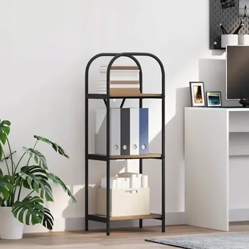 Knihovna Police dřevotříska VidaXL 30 x 40 cm dub artisan