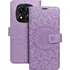Pouzdro na mobilní telefon Flipové pouzdro Mezzo Book pro Xiaomi Redmi Note 14 Pro 4G, mandala/fialové