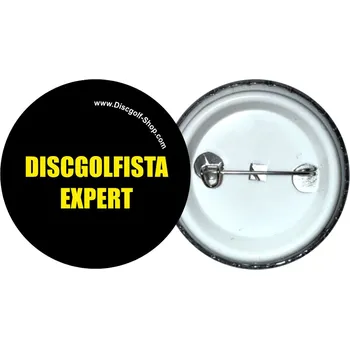 Disc golf Discgolf-Shop.com odznak - Discgolfista Expert (Originální odznak z dílny Discgolf-Shop.com)
