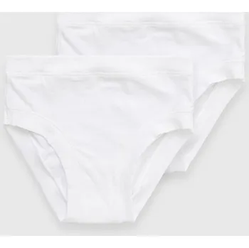 Dámská móda Dětské kalhotky United Colors of Benetton (2-pack) 3ZQM0S1W2 bílá 00X, vel. 160