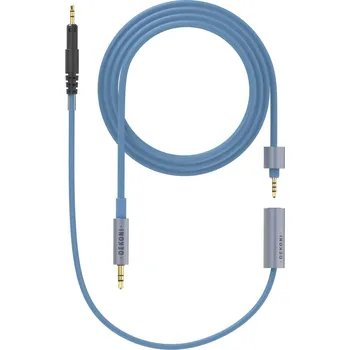 Příslušenství pro sluchátka Dekoni Audio Ensemble 3.5mm Unbalanced 52" Nylon Wrapped 2.5mm ATHM Style Kabel pro sluchátka (Jako nové)