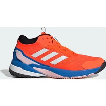 Pánská sálová obuv ADIDAS Boty Crazyflight 6 Mid Indoor BÍLÁ|MODRÁ|ORANŽOVÁ