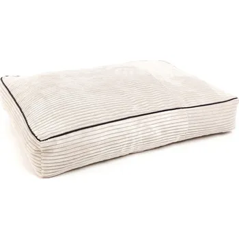 Pelíšek pro psa Furini Polštář pro psy S – manšestrový, světle šedý