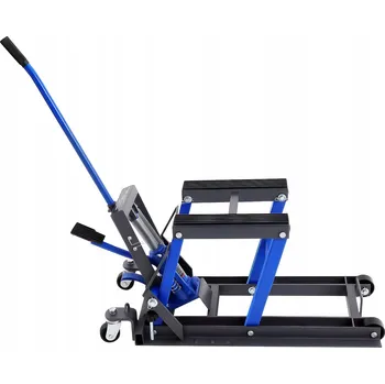 zvedák Zvedák na motorku 680 kg s 2 kolečky, hydraulický opravný stojan