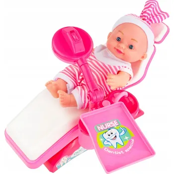 Panenka PANENKA u ZUBNÍHO LÉKAŘE STOMATOLOG PŘÍSLUŠENSTVÍ LÉKAŘSKÁ SADA ORDINACE Doktor panenek