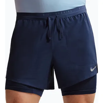 Pánské běžecké šortky Nike Stride Dri-Fit Hybrid 5" midnight navy