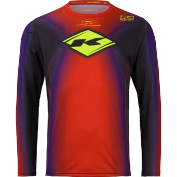 cyklistický dres KENNY dres TRACK FOCUS 26 red - XL