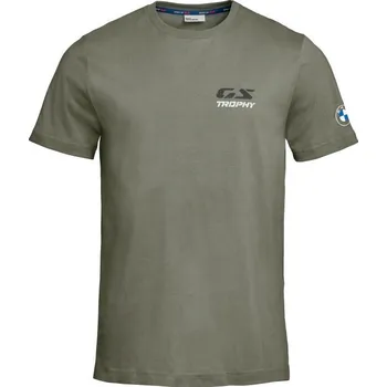 Pánské tričko BMW triko GS TROPHY 2026 olive - 2XL