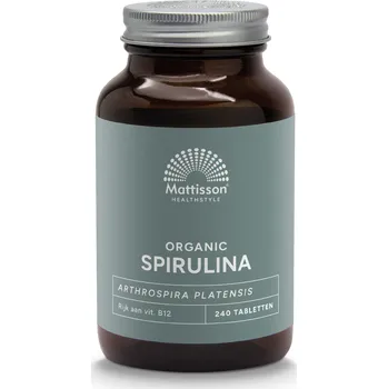 Doplněk stravy Mattisson BIO Spirulina 500 mg - 240 tablet