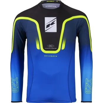cyklistický dres KENNY dres TITANIUM 26 gradient blue - 3XL