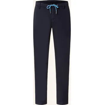 Pánské kalhoty Alberto Pánské Chino Kalhoty Jump Slim Fit, tmavě modrá, 34