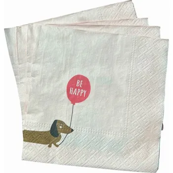 Papírový ubrousek Butlers APRÈS Papírové ubrousky jezevčík