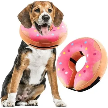 tréninková pomůcka pro psa Nafukovací krční ortéza pro psy a kočky, krční ortéza pro psy s nastavitelným zapínáním na suchý