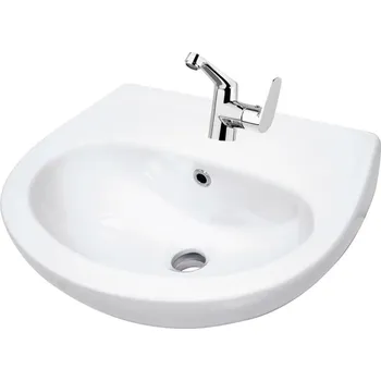 Umyvadlo Deante - Závěsné umyvadlo JASMIN 45,7x36,4 + umyvadlová baterie LEMON