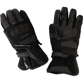 Moto oblečení Cappa Racing Rukavice moto Donington textilní/kožené dlouhé černé 4XL