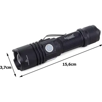 Svítilna Bailong W556 černá