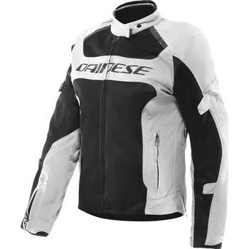 DAINESE AIR FRAME 3 TEX JACKET WMN # LIGHT GRAY/LIGHT GRAY/BLACK - 54
