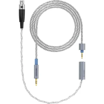 Příslušenství pro sluchátka Dekoni Audio Ensemble 3.5mm Unbalanced 52" Braided Single Mini XLR Kabel pro sluchátka (Jako nové)