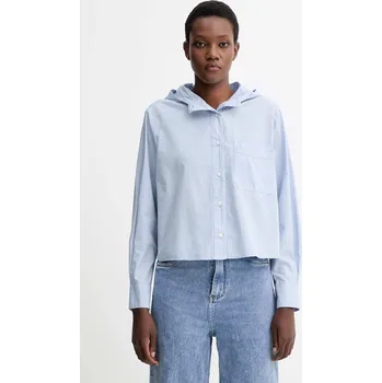 Pánská košile Bavlněná košile Marc O'Polo 5000007030 modrá 50X, vel. L