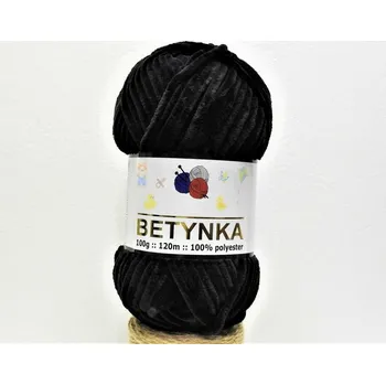 Příze Příze Betynka 80311 – černá