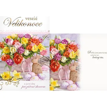 UNIPAP přání Velikonoční malé N02-083 Z PRANI_Z_596 302654