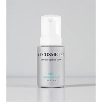 Pleťová kosmetika VT Cosmetics - PDRN Hyaluronic Acid Mint Micro Bubble Serum - Regenerační PDRN sérum s hyaluronem a mikrobublinkami 70ml