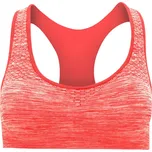 Roly Sakhir – dámská sportovní podprsenka bez kostic, 240 g, rychleschnoucí, střední opora Barva: A1-korálová, Velikost: S