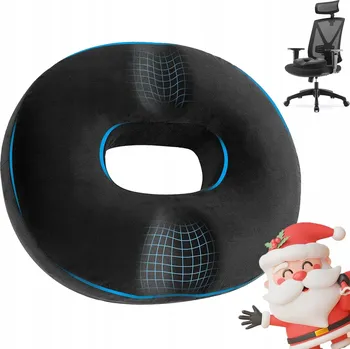 Polštář Ortopedický Polštář s paměťovou pěnou na hemoroidy a bolesti zad 45x35 cm